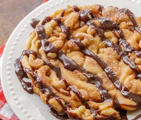 Fresh made Funnel Cakes