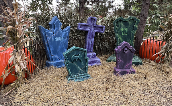 Spooky Tombstones